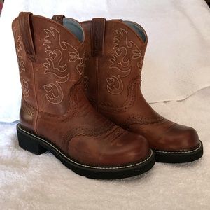 Ariat Fatbaby Saddle Western Boots size 8.5B